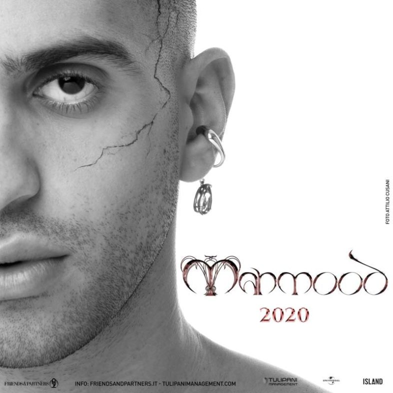 MAHMOOD: parte da Milano il 14 aprile il suo nuovo tour europeo