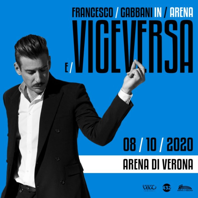 FRANCESCO GABBANI in concerto all’Arena di Verona. Info e biglietti