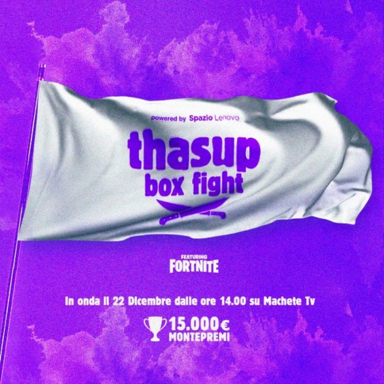 THA SUPREME ospita SLAIT e YOUNG MILES nel torneo di Fortnite ‘thasup box fight’