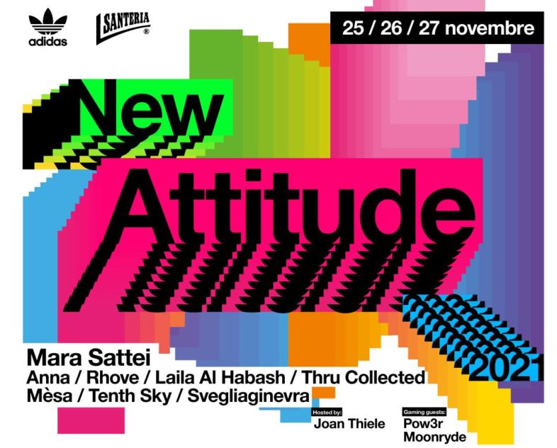 adidas Originals meets Santeria “New Attitude” con RHOVE, ANNA, MARA SATTEI e tanti altri