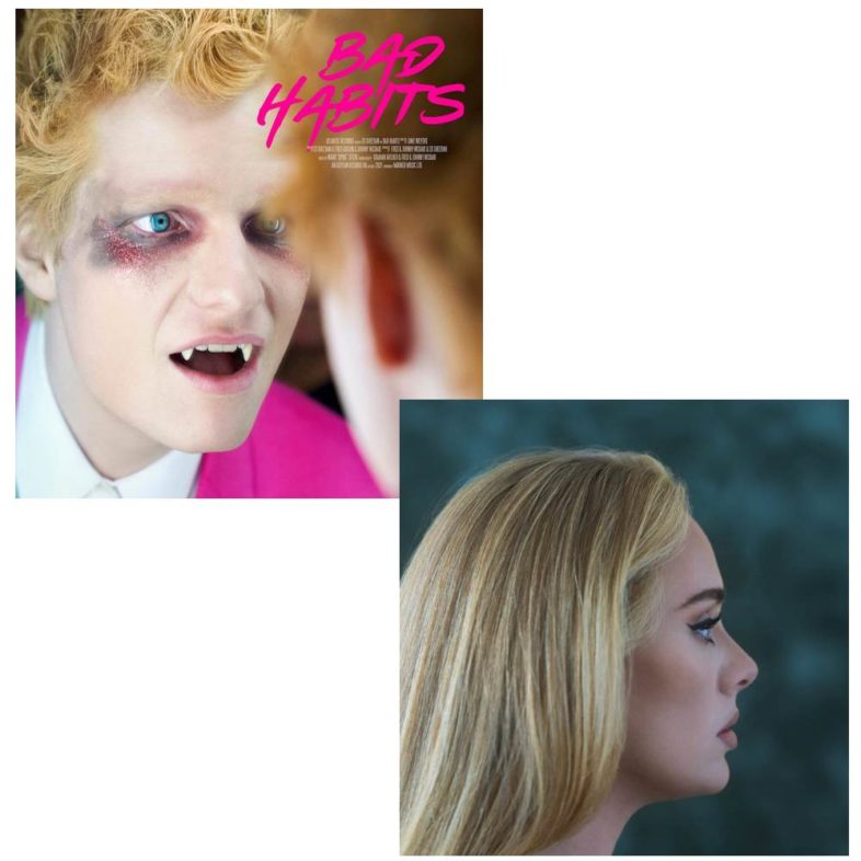 ED SHEERAN tra i singoli e ADELE tra gli album. Ecco i più venduti nel 2021 in UK