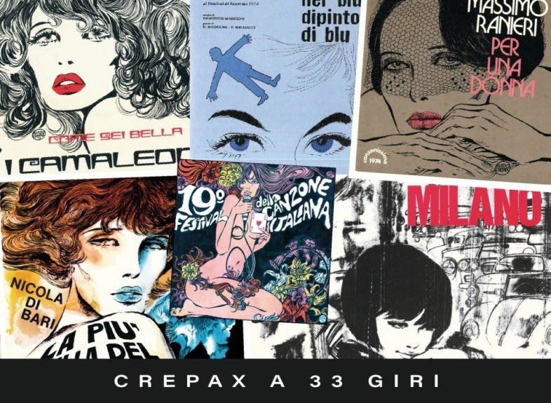 “CREPAX A 33 GIRI” in mostra presso la GALLERIA NUAGES Milano