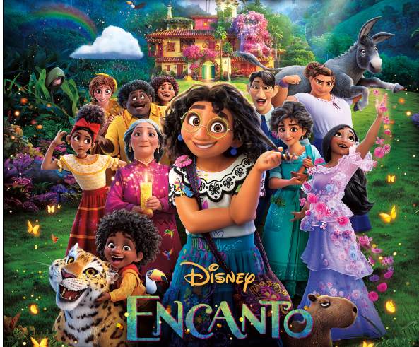 La colonna sonora di ENCANTO il film Disney, prima in Usa con oltre 1 miliardo e mezzo di stream