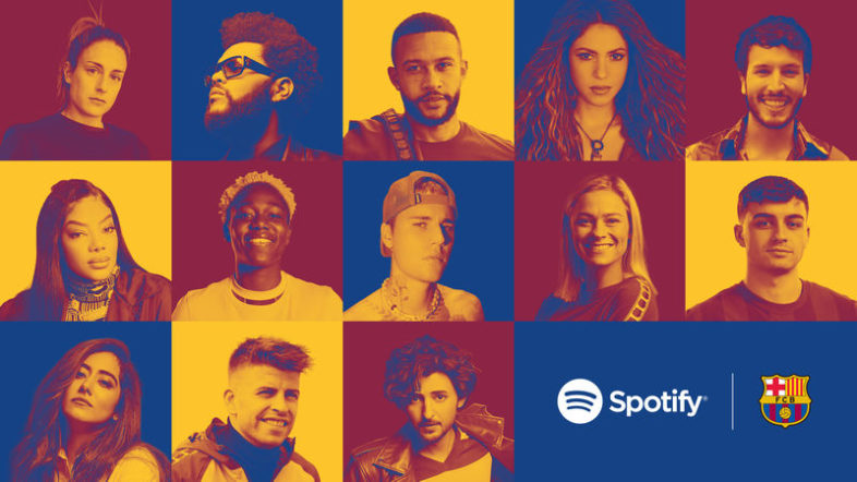 Spotify e FC Barcelona : la nuova commistione tra musica e calcio
