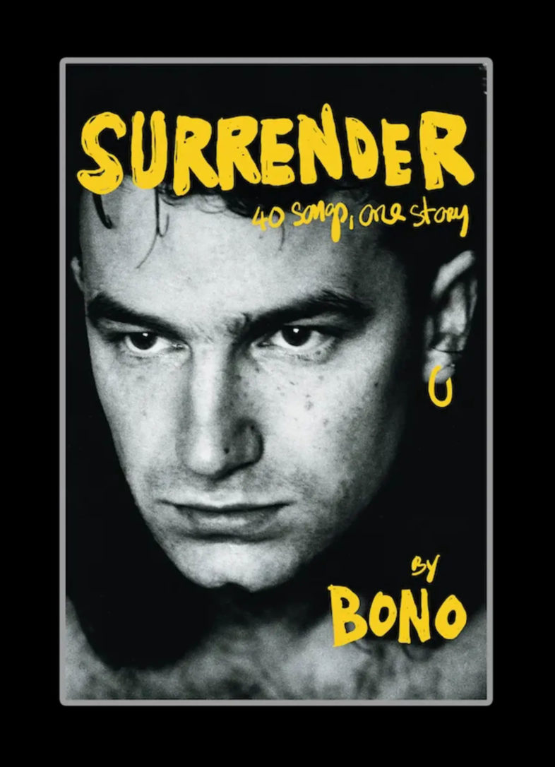 BONO in arrivo un libro di memorie “Surrender – 40 Songs, One Story”