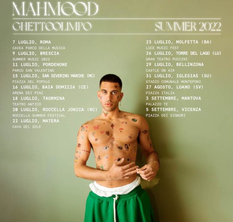 MAHMOOD è in partenza con il Ghettolimpo Summer Tour  [Info e Biglietti]