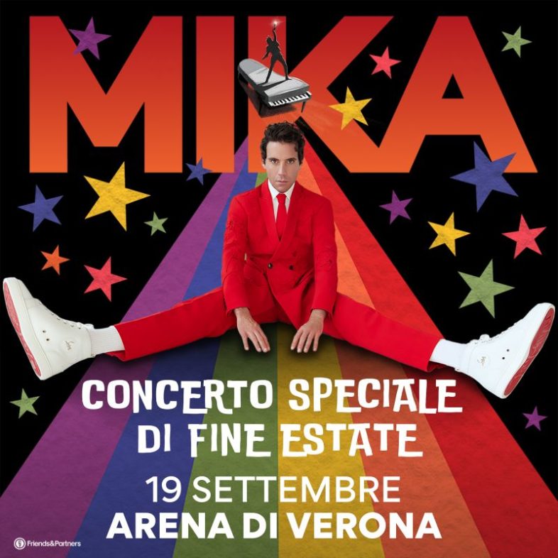 MIKA unico concerto all’Arena di Verona [Info e Biglietti]