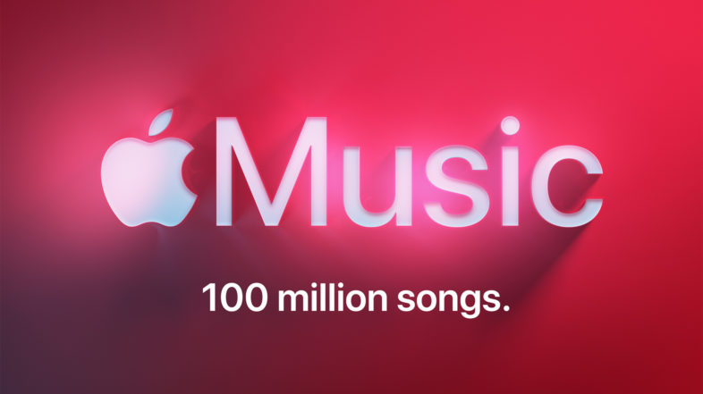Apple Music raggiunge il traguardo dei 100 milioni di brani