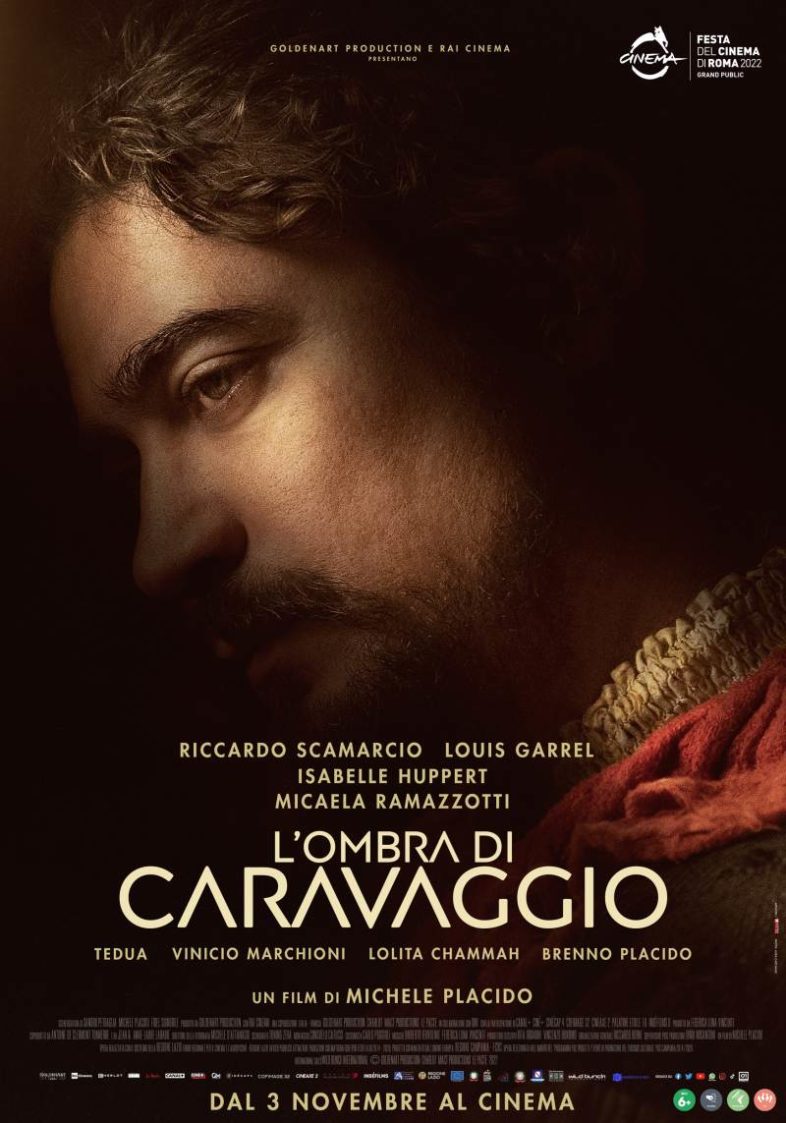 L’OMBRA DI CARAVAGGIO di Michele Placido con Riccardo Scamarcio al cinema. La colonna sonora