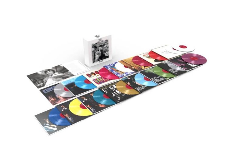 I ROLLING STONES IN MONO: un box set di 15 vinili colorati
