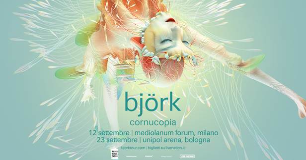 BJÖRK in concerto a settembre a Milano e Bologna [Info e biglietti]