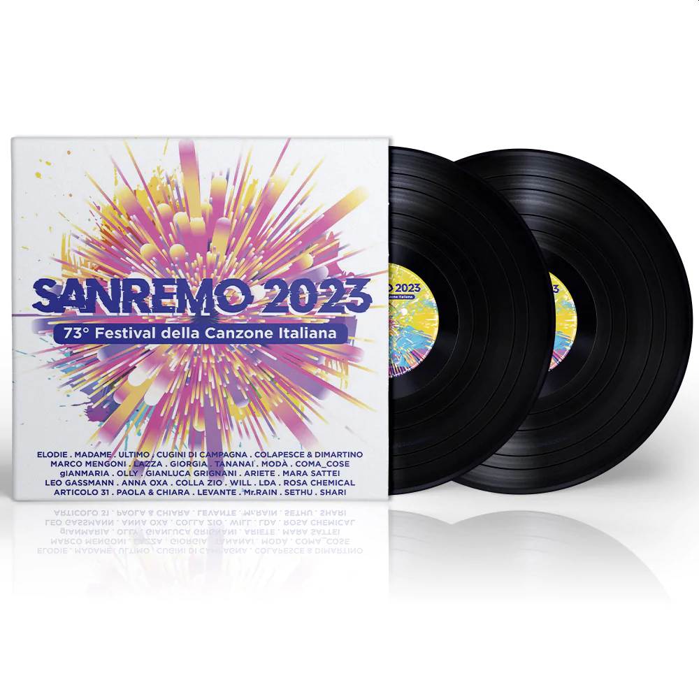 SANREMO 2023: La compilation del Festival in cd e anche in vinile 