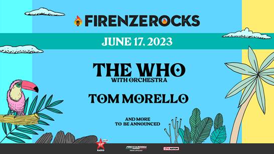 TOM MORELLO in concerto al FIRENZE ROCKS [Info e biglietti]