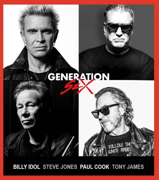 GENERATION SEX la super band punk-rock per la prima volta in Italia a Lucca [Info e Biglietti]