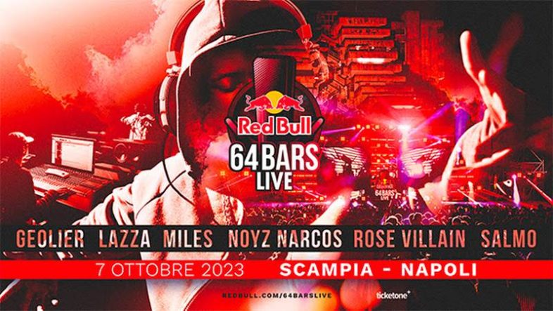 RED BULL 64 BARS LIVE torna a Scampia il 7 ottobre [Info e biglietti]