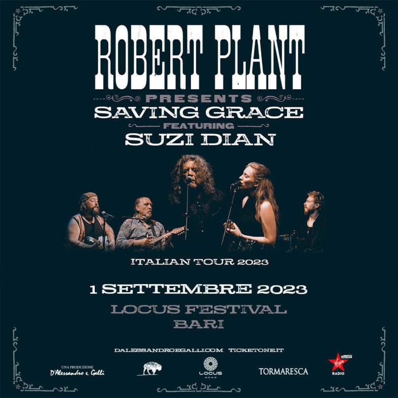 ROBERT PLANT al Locus Festival di Bari per il concerto finale [Info e Biglietti]