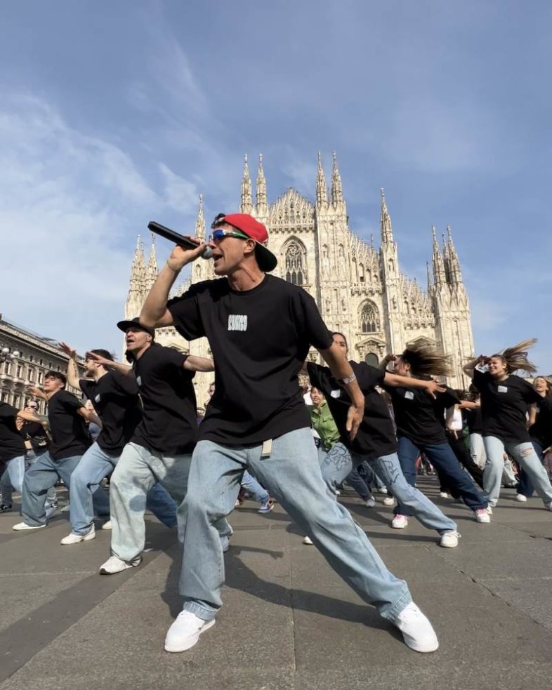 FEDERICO BARONI un flashmob per “Panico”