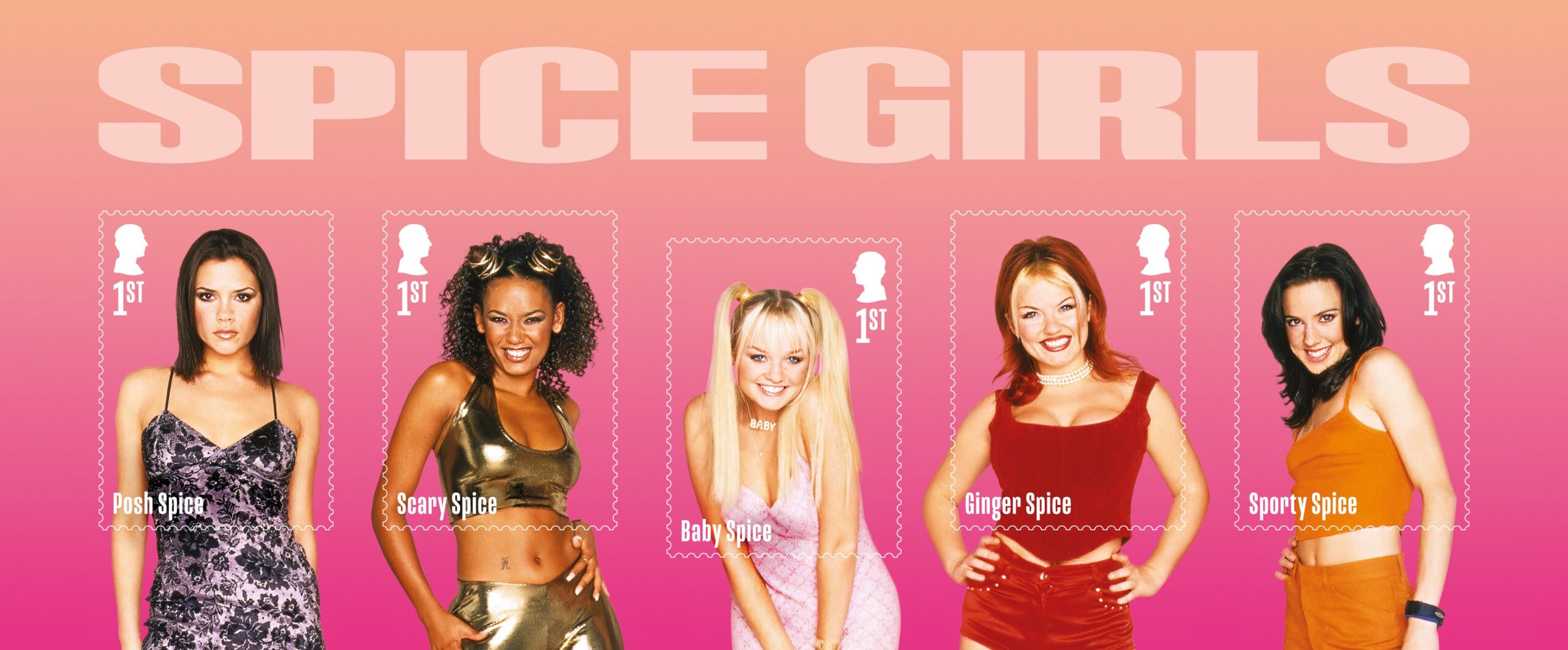 SPICE GIRLS Un Francobollo Della Royal Mail Per Festeggiare I Loro 30 