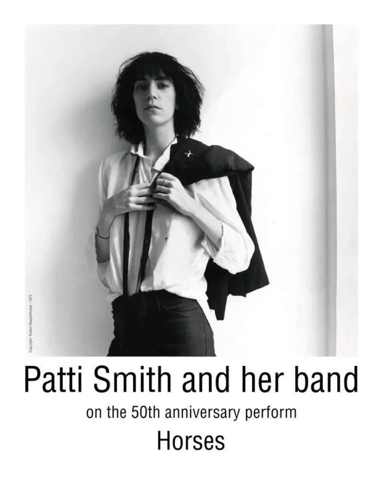 thumbnail image 2 of Patti Smith Horses Iron-On Patch – NYC Punk Rock CBGB Tribute, Unbranded 2 of 5